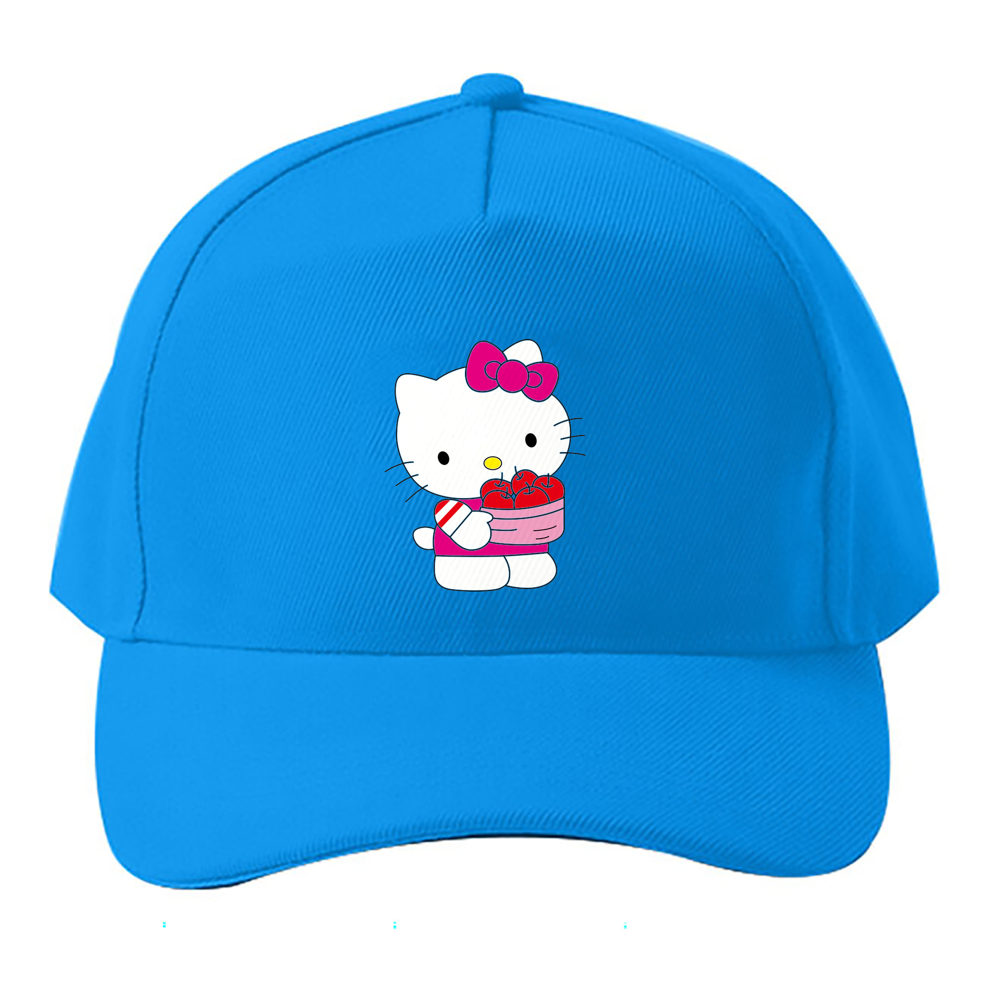 （画像用） Hello Kitty ハローキティ ベースボールキャップ 綿100％ 男女兼用 帽子 スポーツ